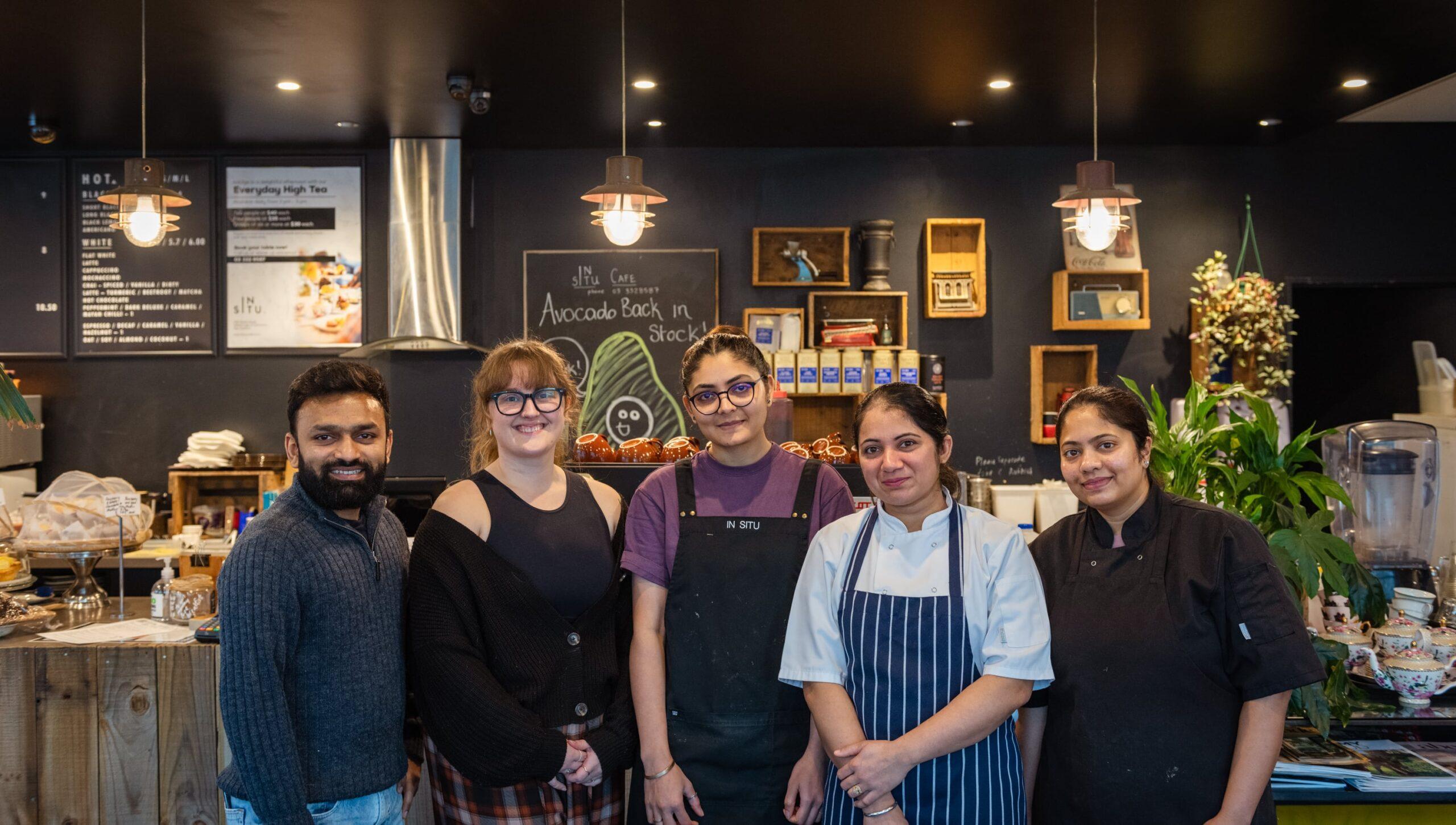 InSitu Cafe - Friendly InSitu Team - Christchurch
